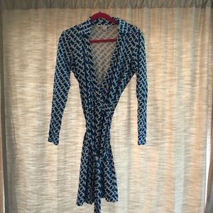 DVF wrap dress